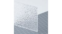 PLEXIGLAS XT рифлёный Clear 20070 E (Кристалл льда, прозрачное) 4 мм (2050х3050 мм)